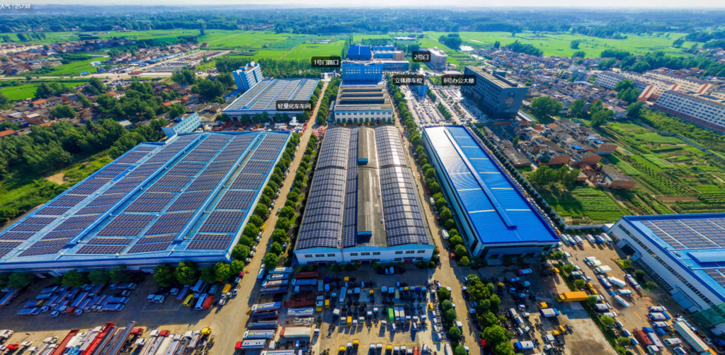 Factory Aerial View